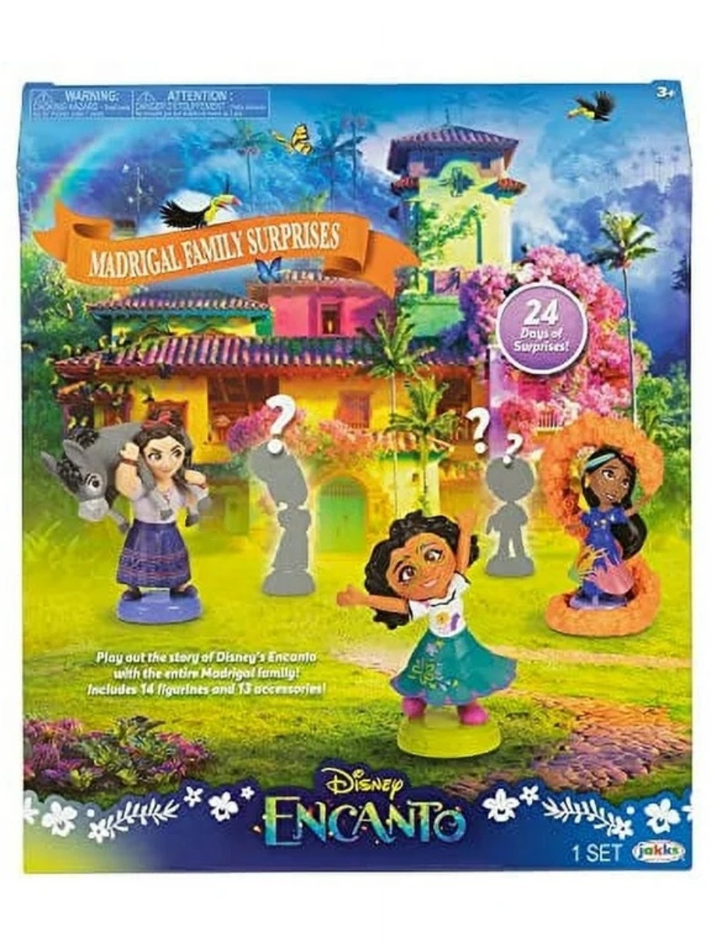 Disney Encanto Madrigal Family Surprises Playset - Bright Multicolor